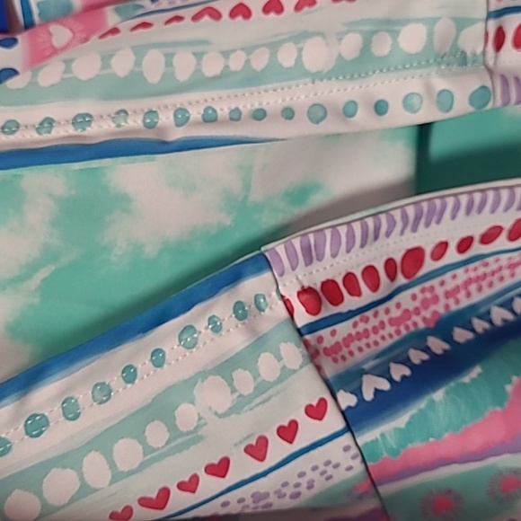 Eddie Bauer Youth Swim Set - 4 piece Size L 14/16 Reversible UPF 50+ - Picture 12 of 14